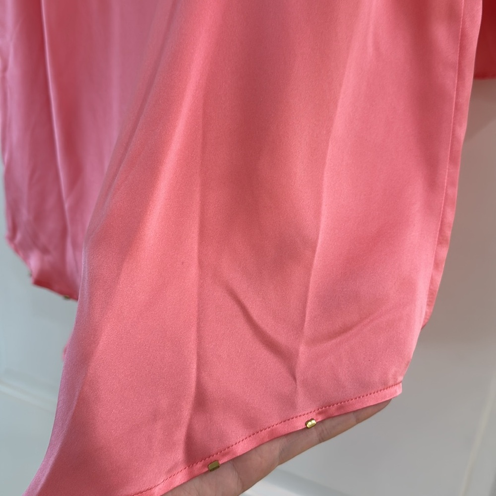 Barbara Bui Pink Beaded Tunic Top - Picture 11 of 16